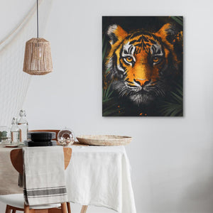 Tiger in the Shadows - Luxury Wall Art