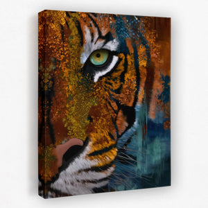 Tiger Mosaic Vision - Luxury Wall Art