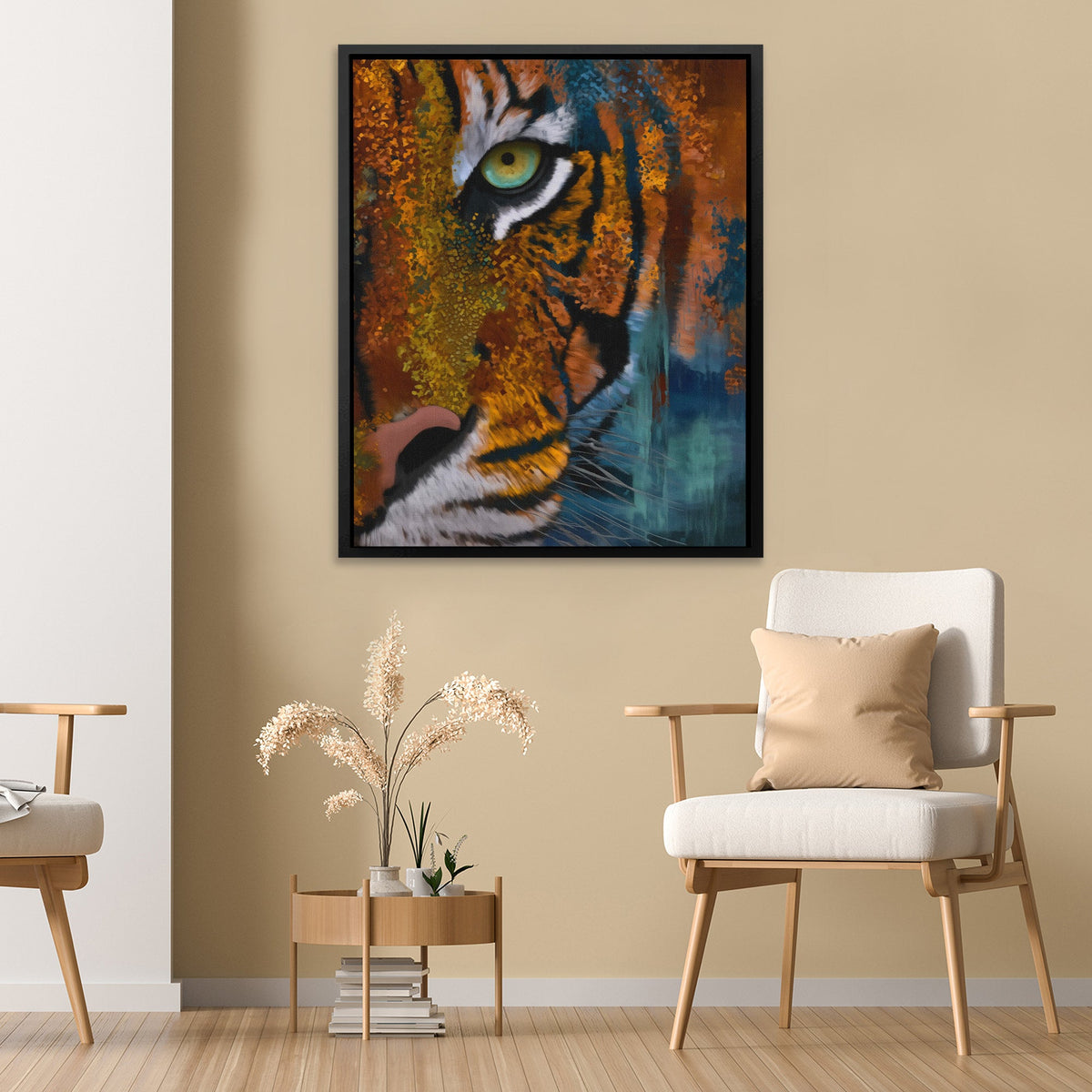 Tiger Mosaic Vision - Luxury Wall Art