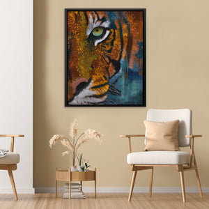 Tiger Mosaic Vision - Luxury Wall Art