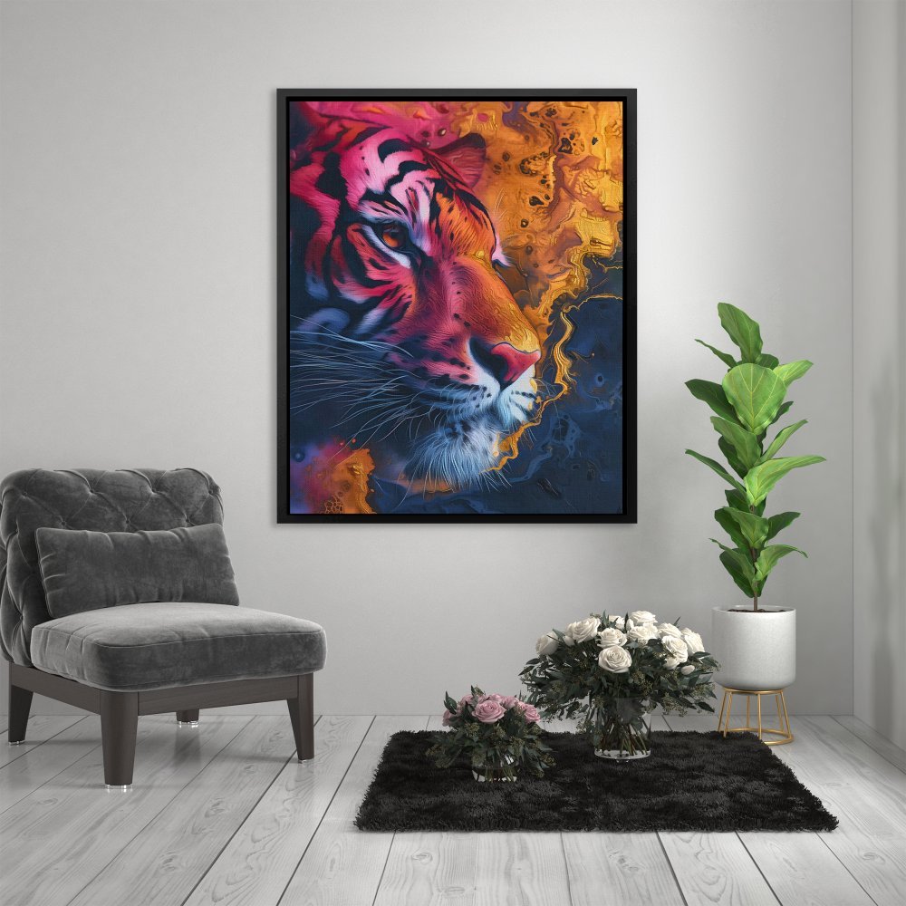 Tiger Palette - Luxury Wall Art