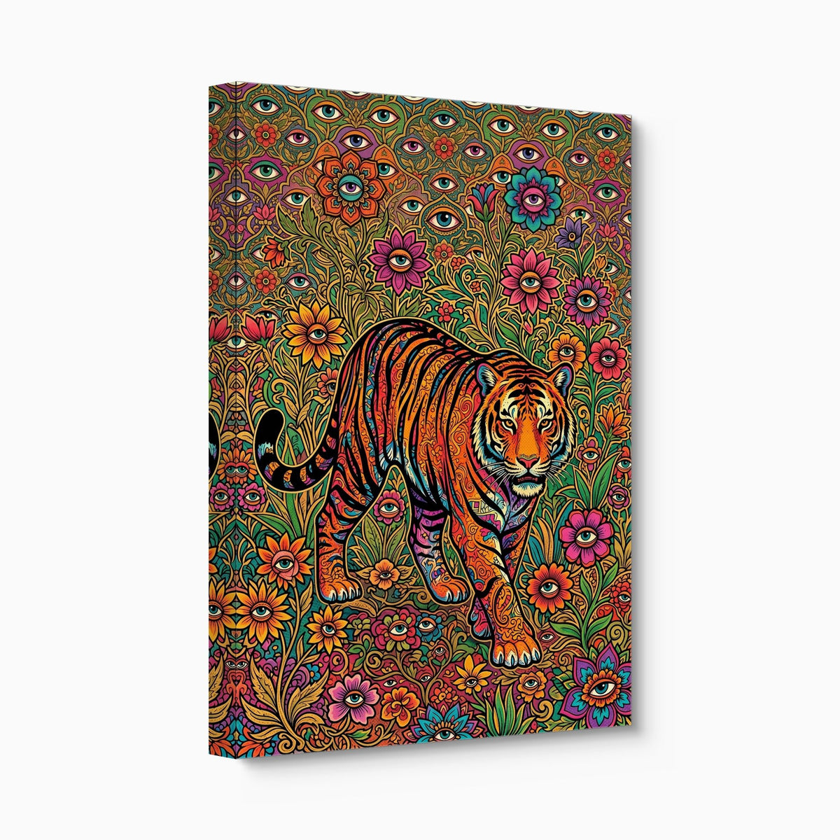 Tiger Through Watching Eyes - Luxury Wall Art