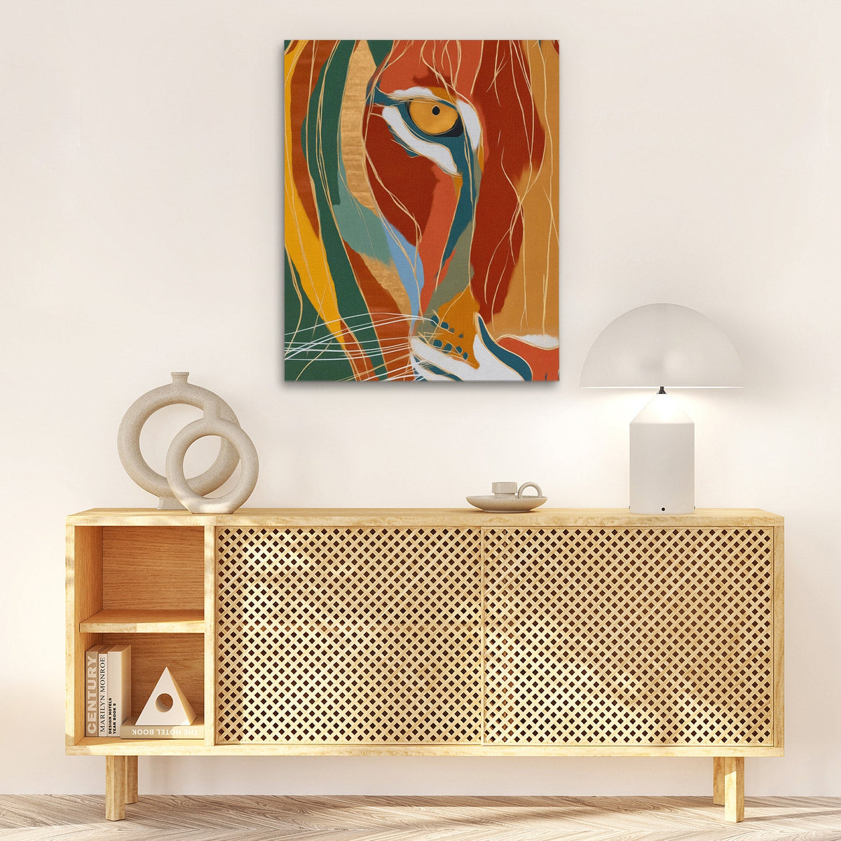 Tiger's Copper Flow - Luxury Wall Art