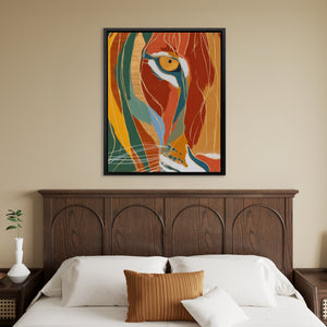 Tiger's Copper Flow - Luxury Wall Art