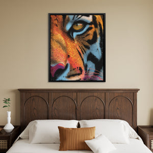 Tiger's Electric Eye - Luxury Wall Art