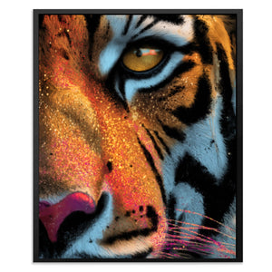 Tiger's Electric Eye - Luxury Wall Art