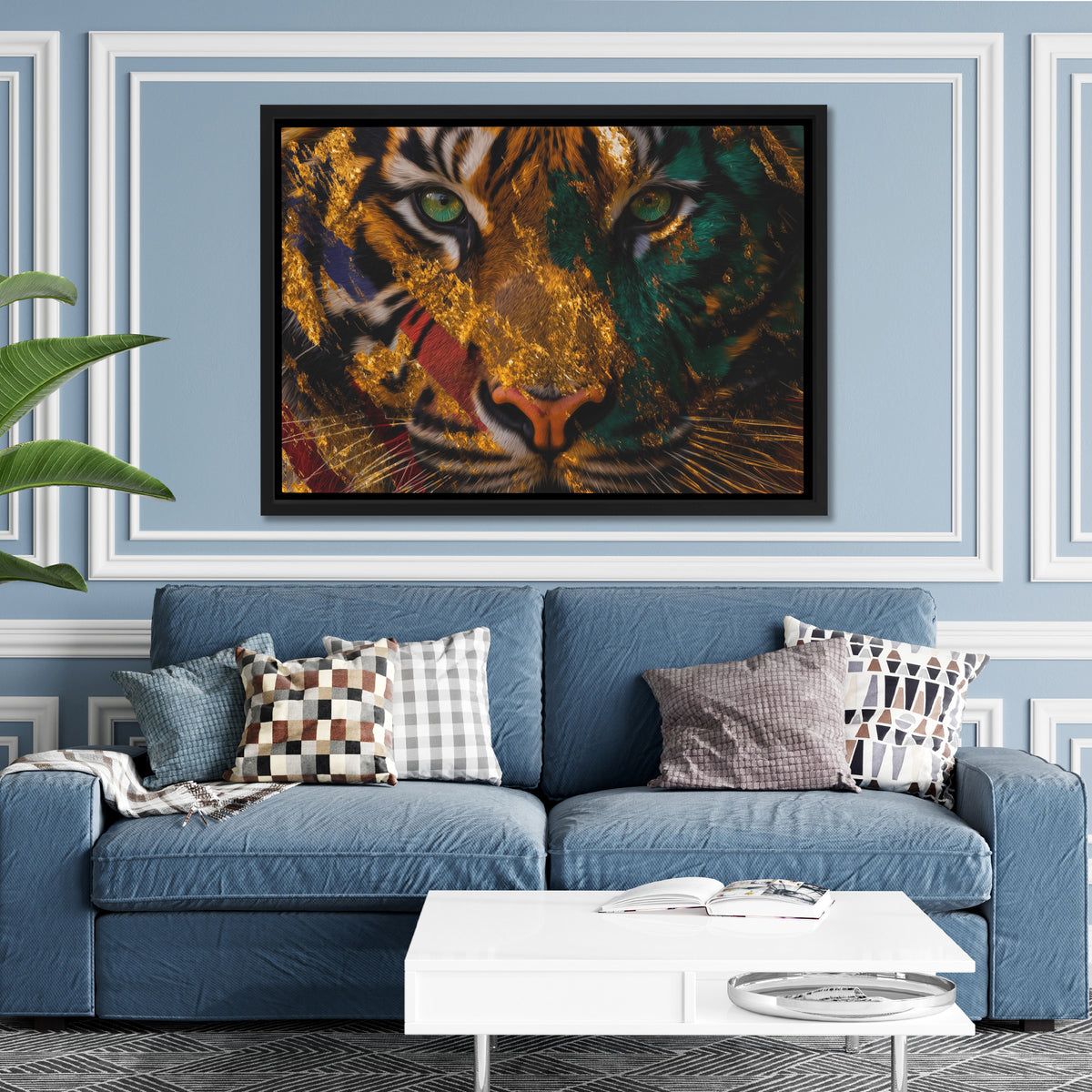 Tigers Golden Hour - Luxury Wall Art