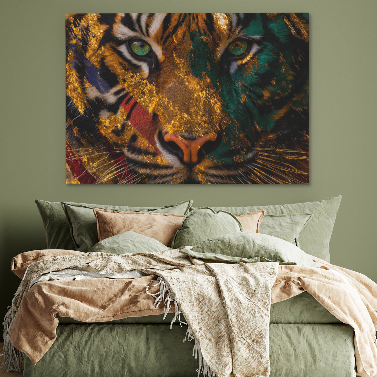 Tigers Golden Hour - Luxury Wall Art
