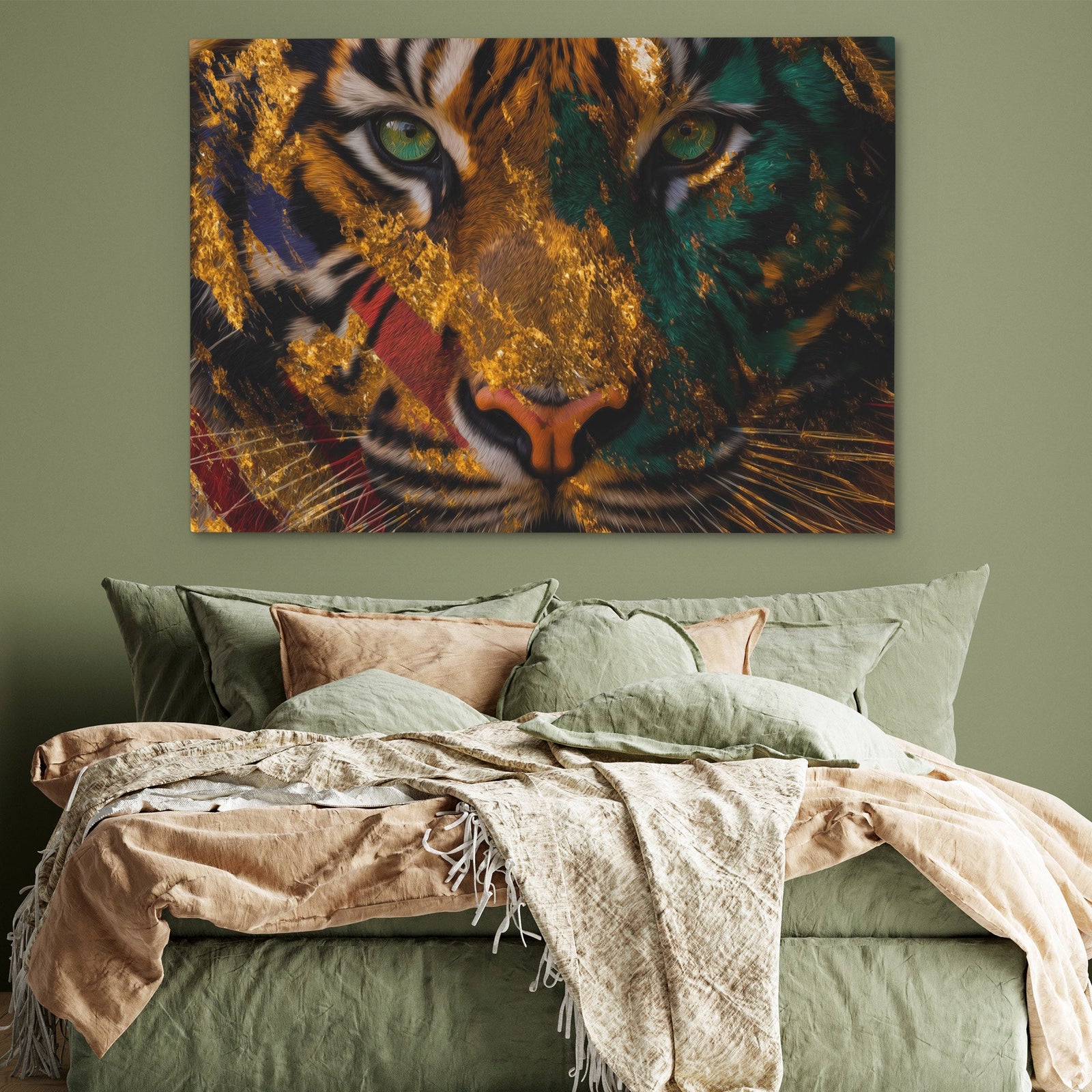 Tigers Golden Hour - Luxury Wall Art