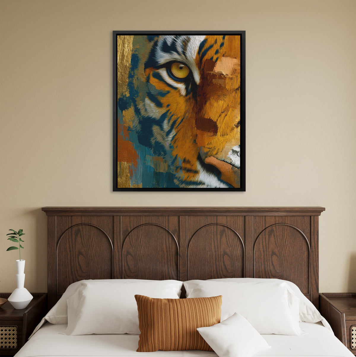 Tiger's Molten Eye - Luxury Wall Art
