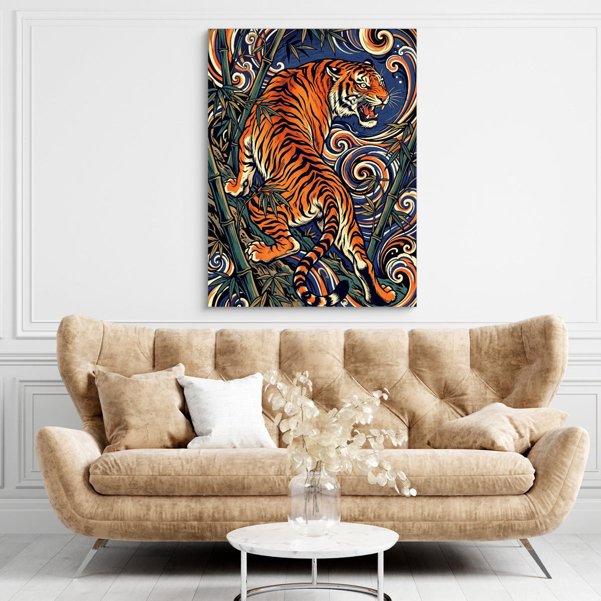 Tiger's Roar - Luxury Wall Art