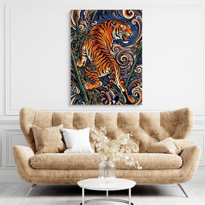 Tiger's Roar - Luxury Wall Art