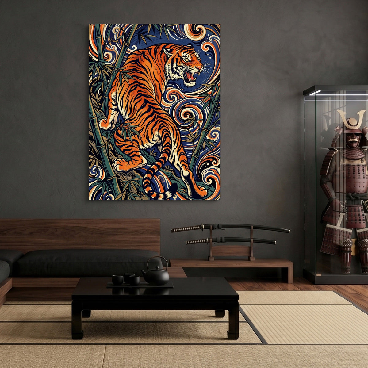 Tiger's Roar - Luxury Wall Art