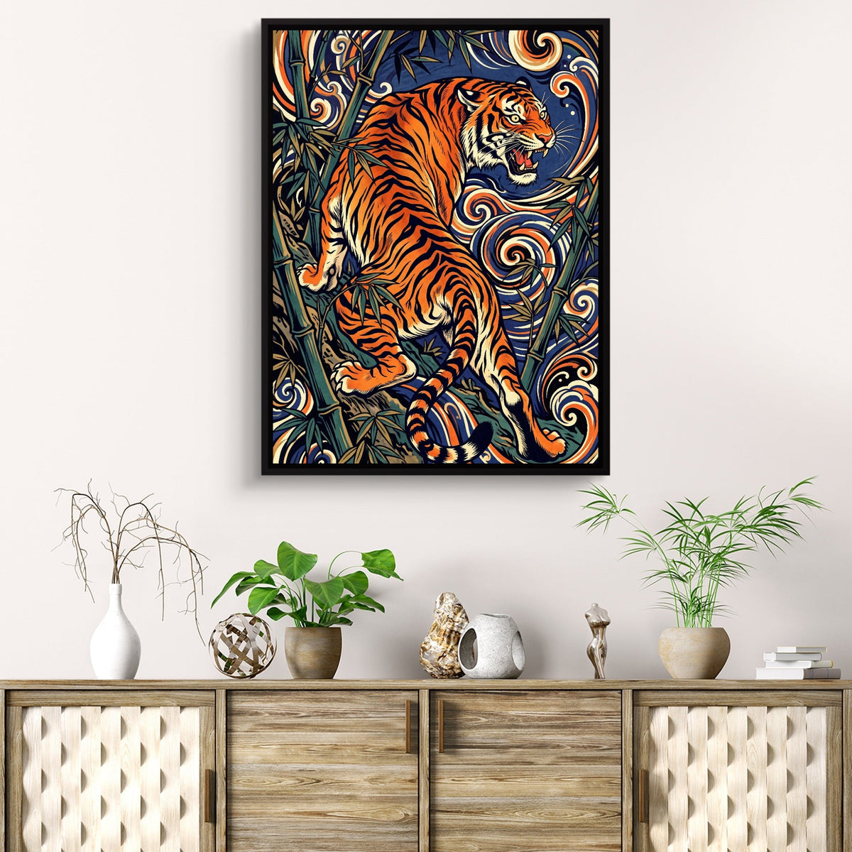 Tiger's Roar - Luxury Wall Art