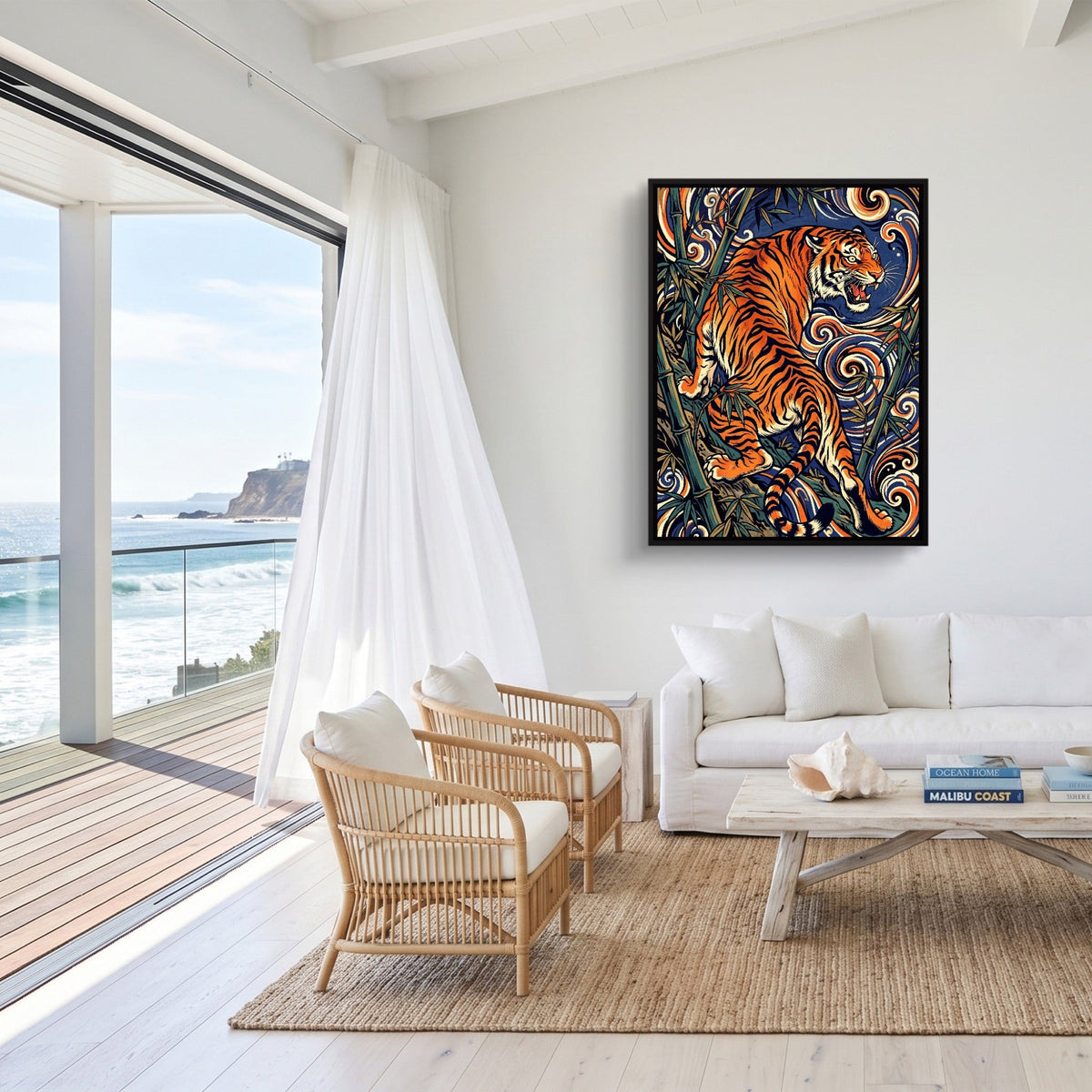 Tiger's Roar - Luxury Wall Art