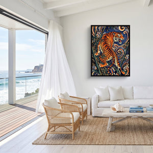 Tiger's Roar - Luxury Wall Art