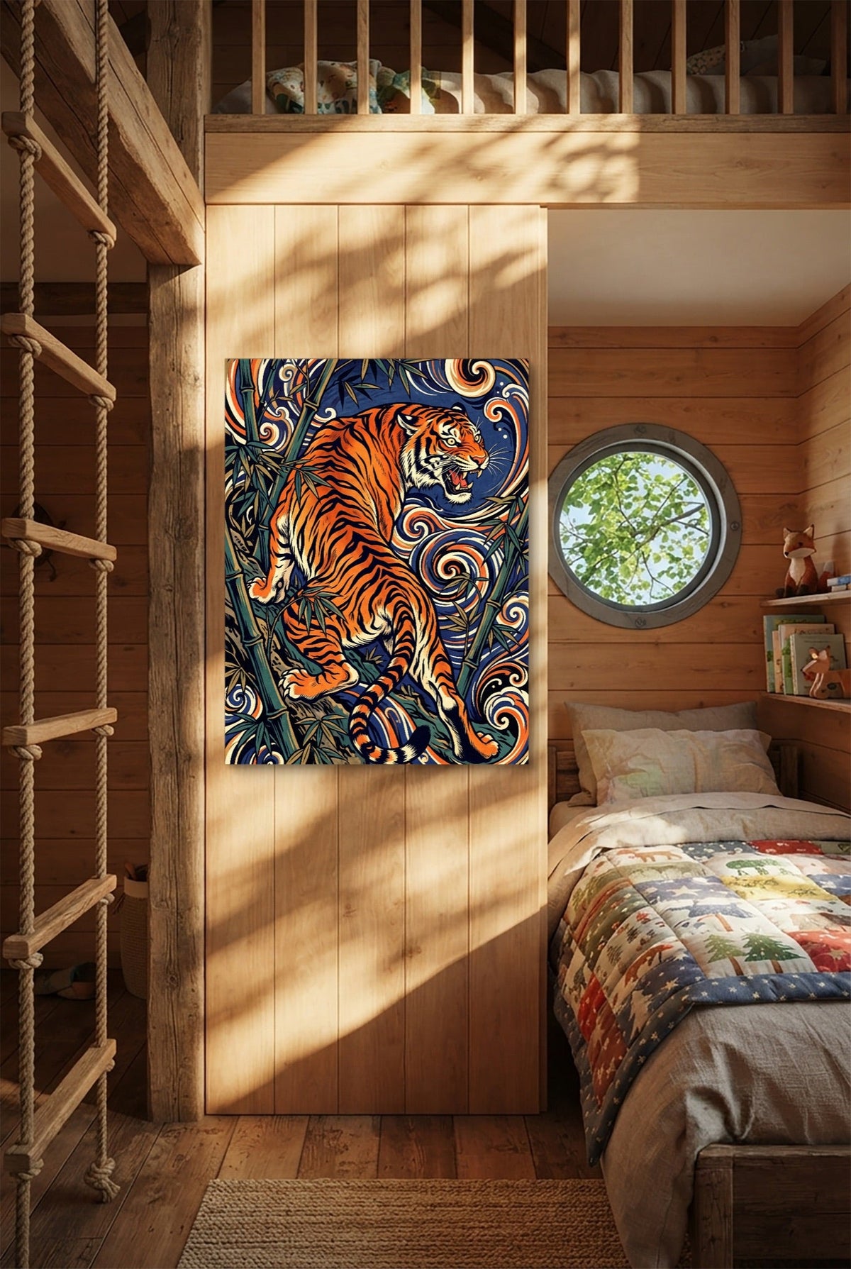 Tiger's Roar - Luxury Wall Art