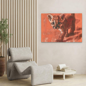 Tiptoeing Cub - Luxury Wall Art