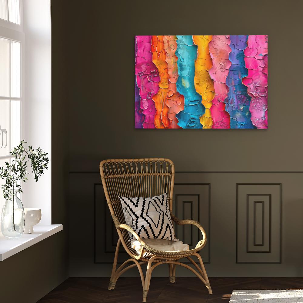 Torn Colors - Luxury Wall Art