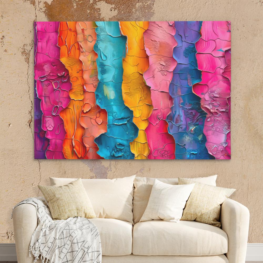 Torn Colors - Luxury Wall Art