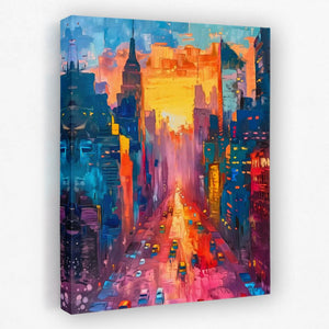 Traffic in the City - Luxury Wall Art