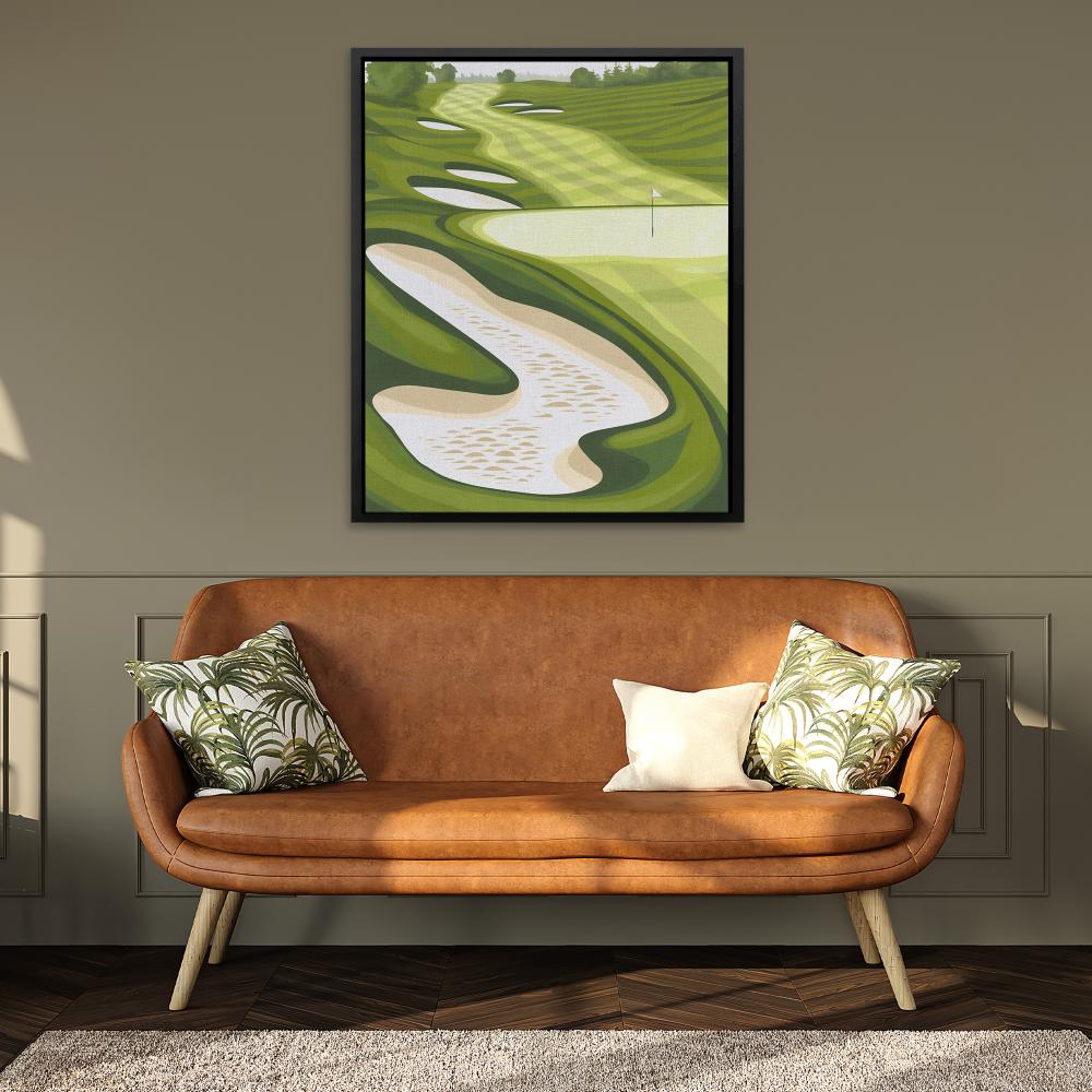 Tranquil Tee Time - Luxury Wall Art