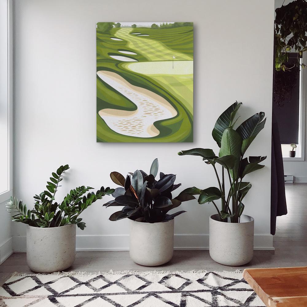 Tranquil Tee Time - Luxury Wall Art