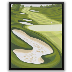 Tranquil Tee Time - Luxury Wall Art