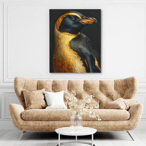 Treasured Penguin - Luxury Wall Art