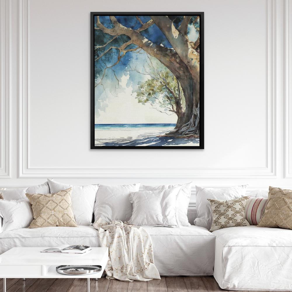 Tree by the Ocean - Luxury Wall Art