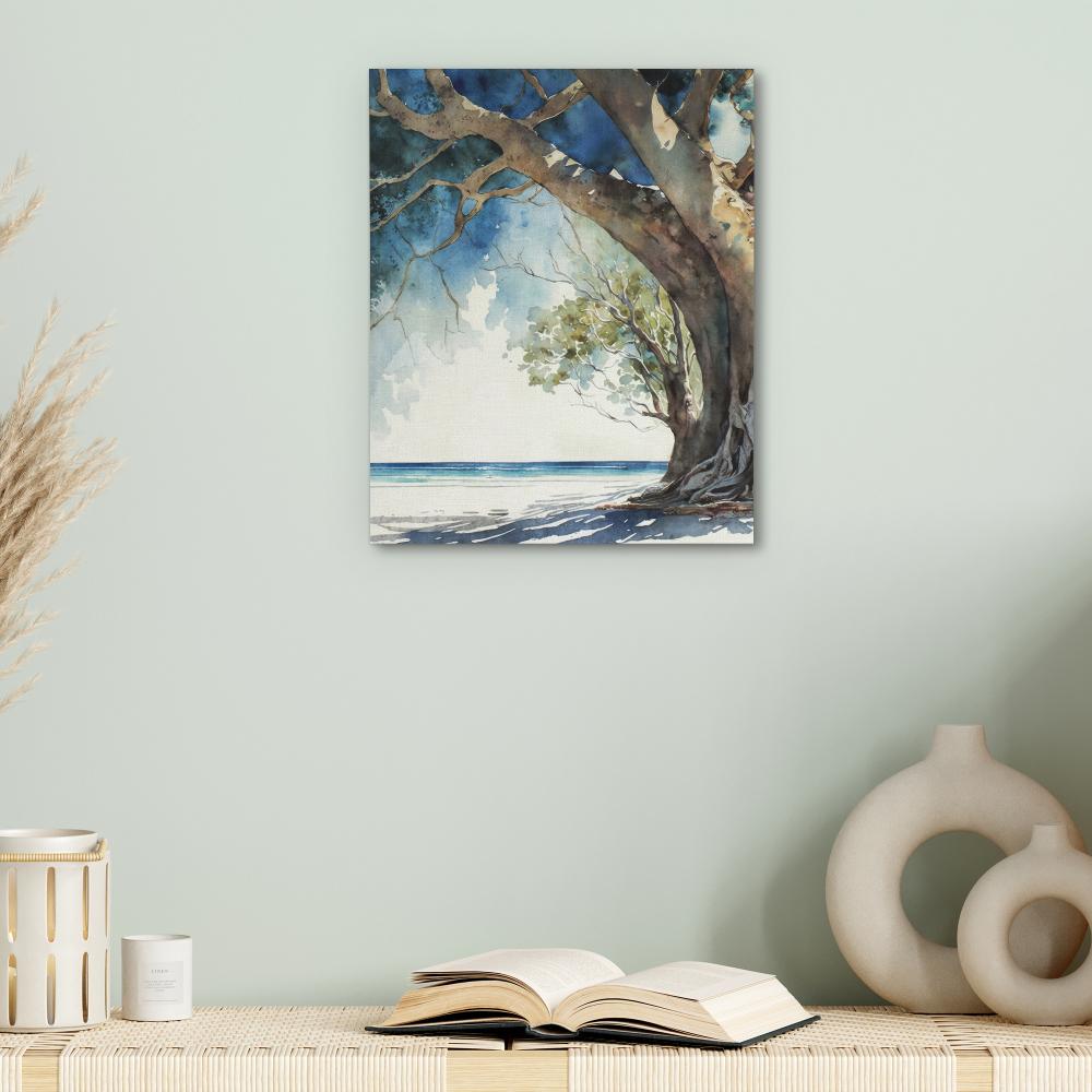 Tree by the Ocean - Luxury Wall Art