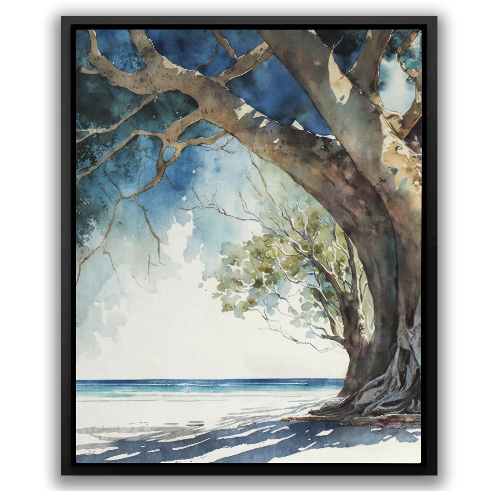 Tree by the Ocean - Luxury Wall Art