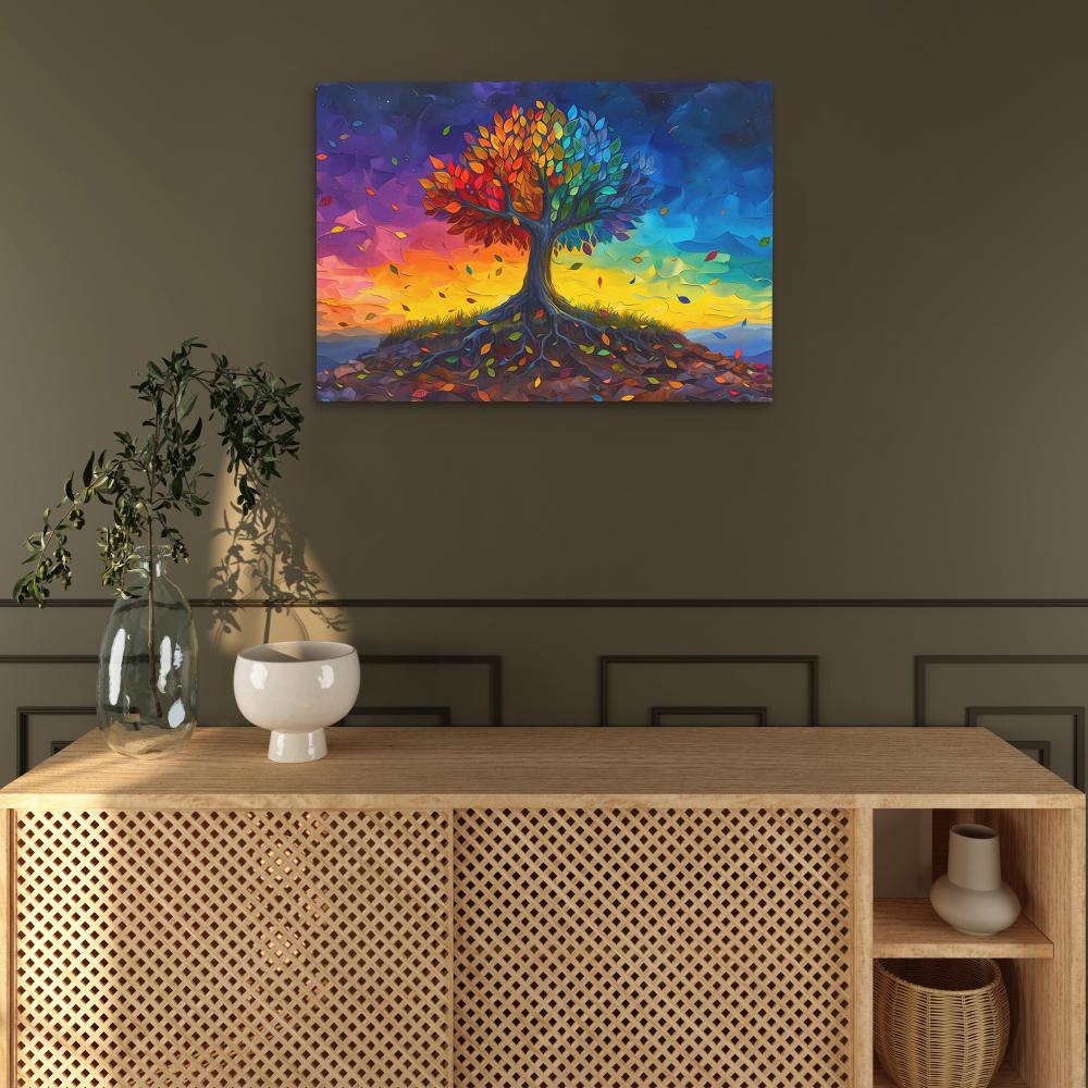Tree of Rainbows - Luxury Wall Art