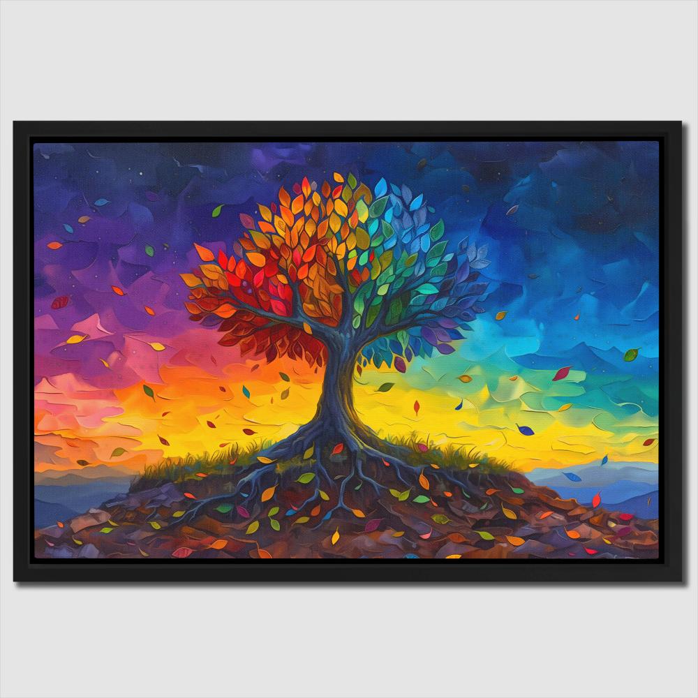 Tree of Rainbows - Luxury Wall Art