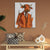 Trench Coat Bull - Luxury Wall Art