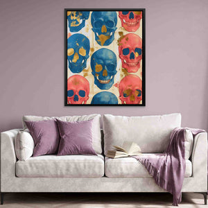 Trendy Skulls - Luxury Wall Art