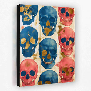 Trendy Skulls - Luxury Wall Art