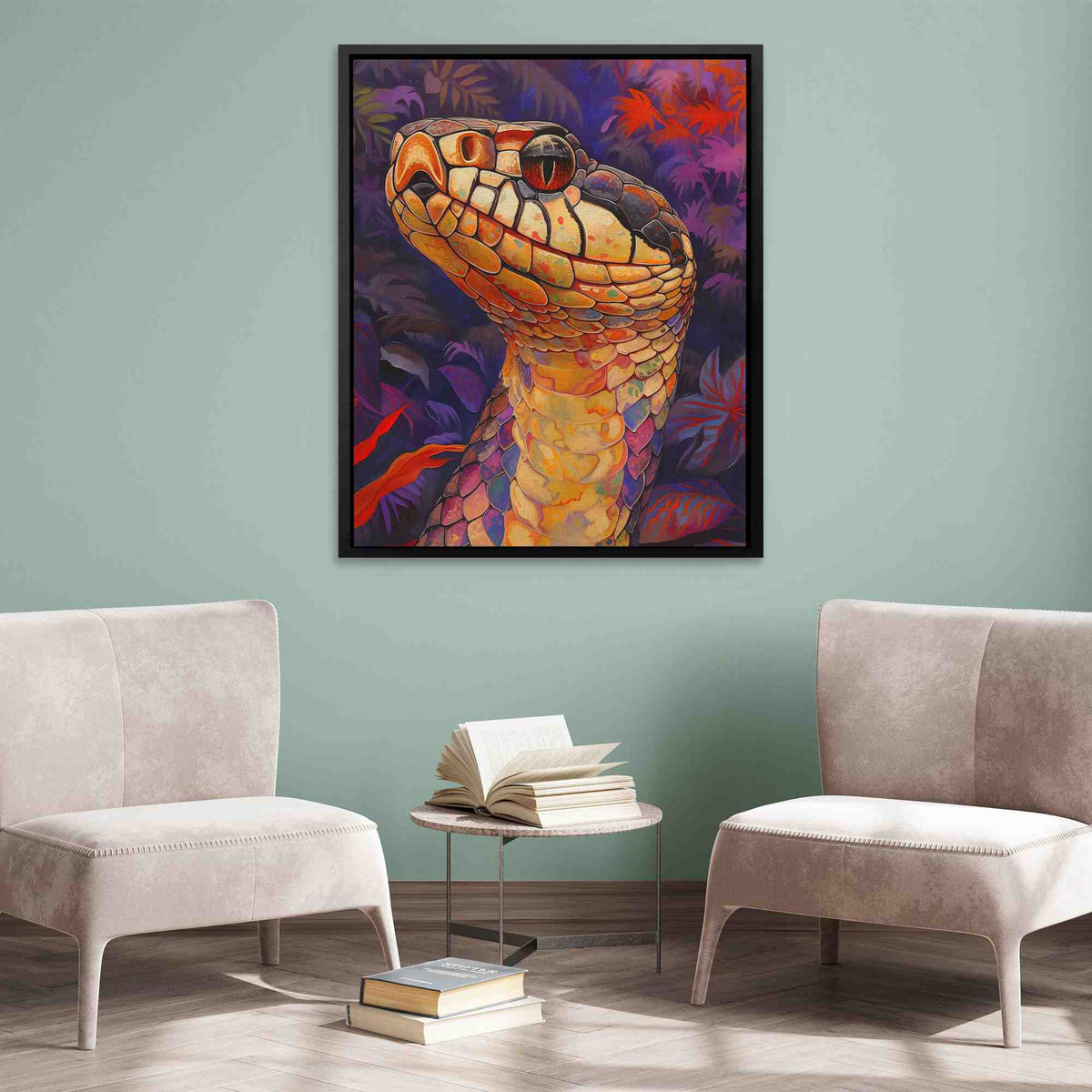 Trippin Snake - Luxury Wall Art
