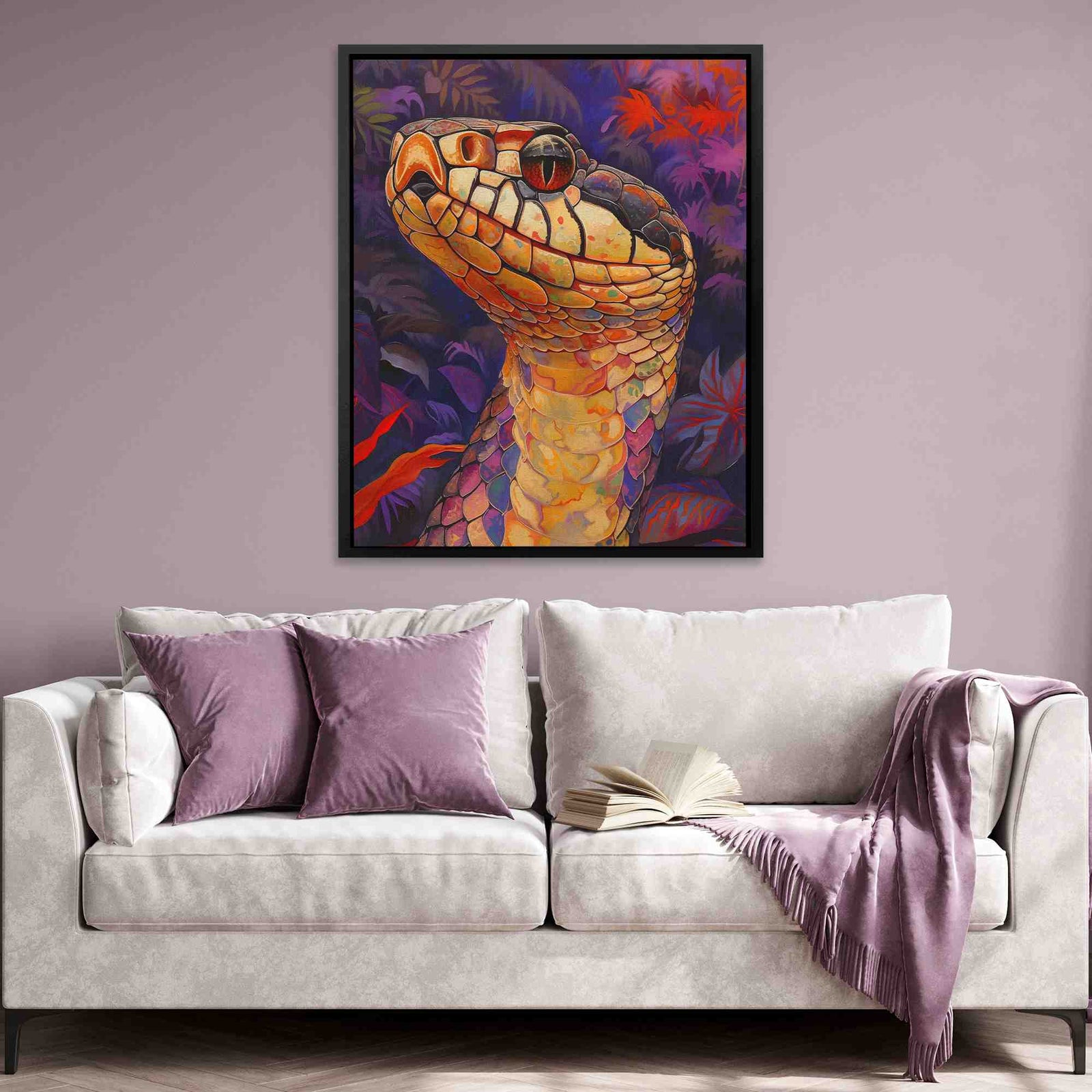 Trippin Snake - Luxury Wall Art