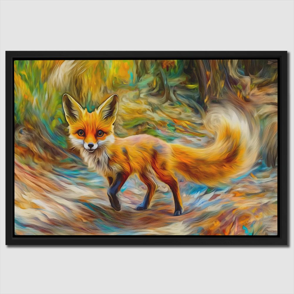 Tripping Fox - Luxury Wall Art