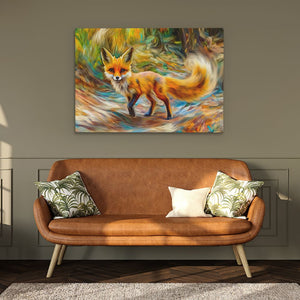 Tripping Fox - Luxury Wall Art