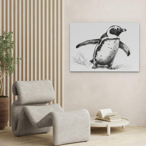 Trolling Penguin - Luxury Wall Art