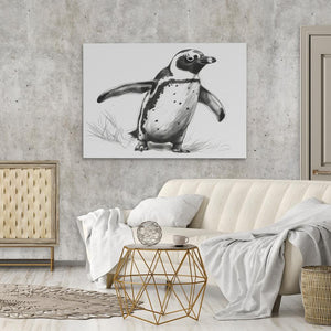 Trolling Penguin - Luxury Wall Art