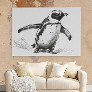 Trolling Penguin - Luxury Wall Art