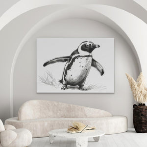 Trolling Penguin - Luxury Wall Art