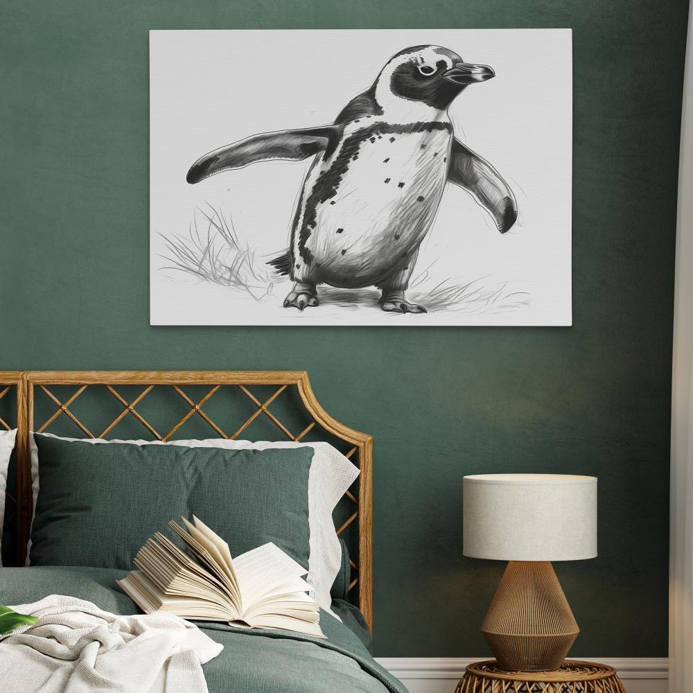 Trolling Penguin - Luxury Wall Art