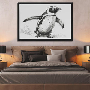 Trolling Penguin - Luxury Wall Art