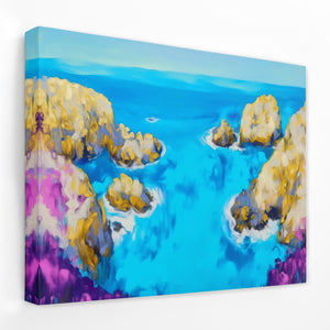 Tropical Blue Bay - Luxury Wall Art