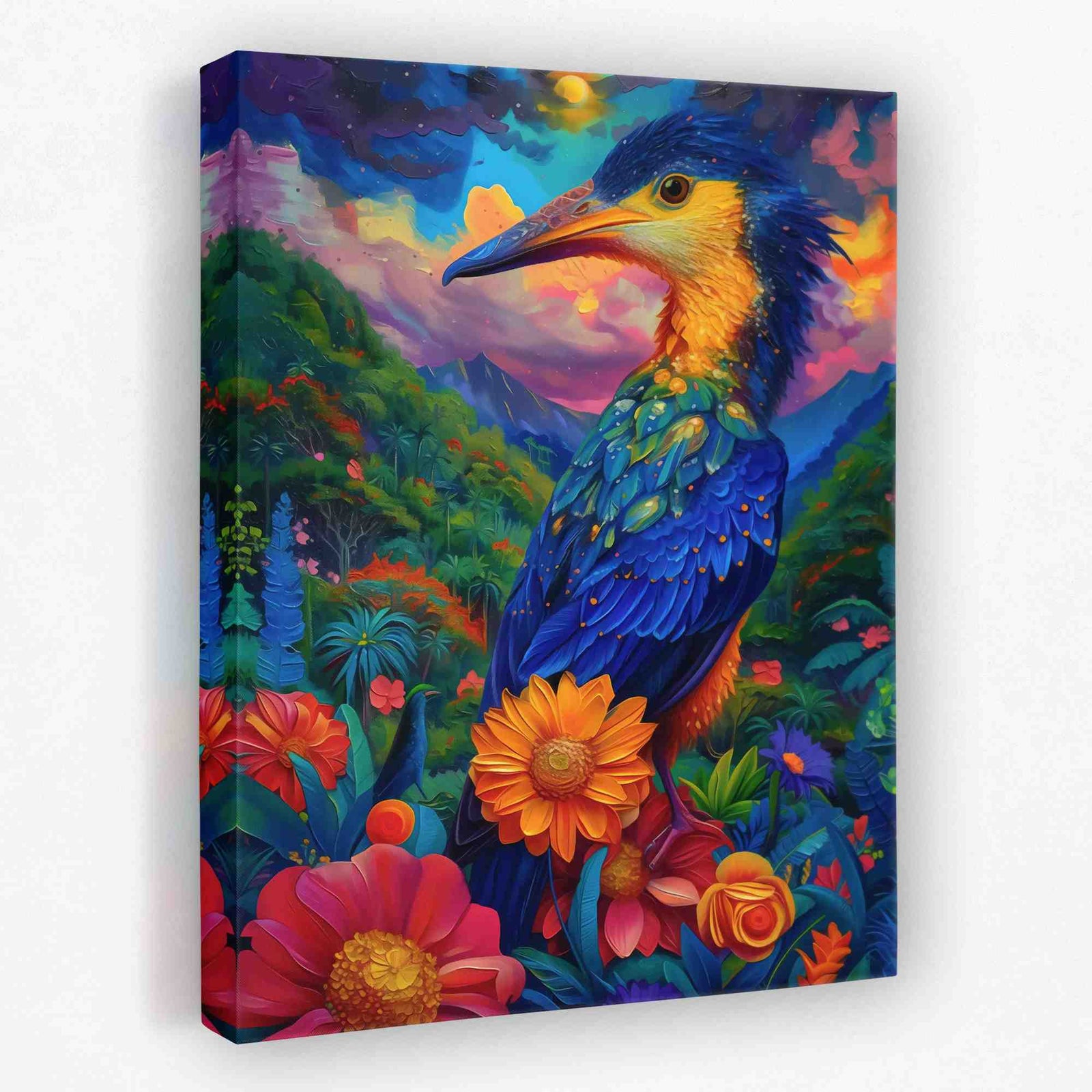 Tropical Paradise - Bird Canvas Wall Art