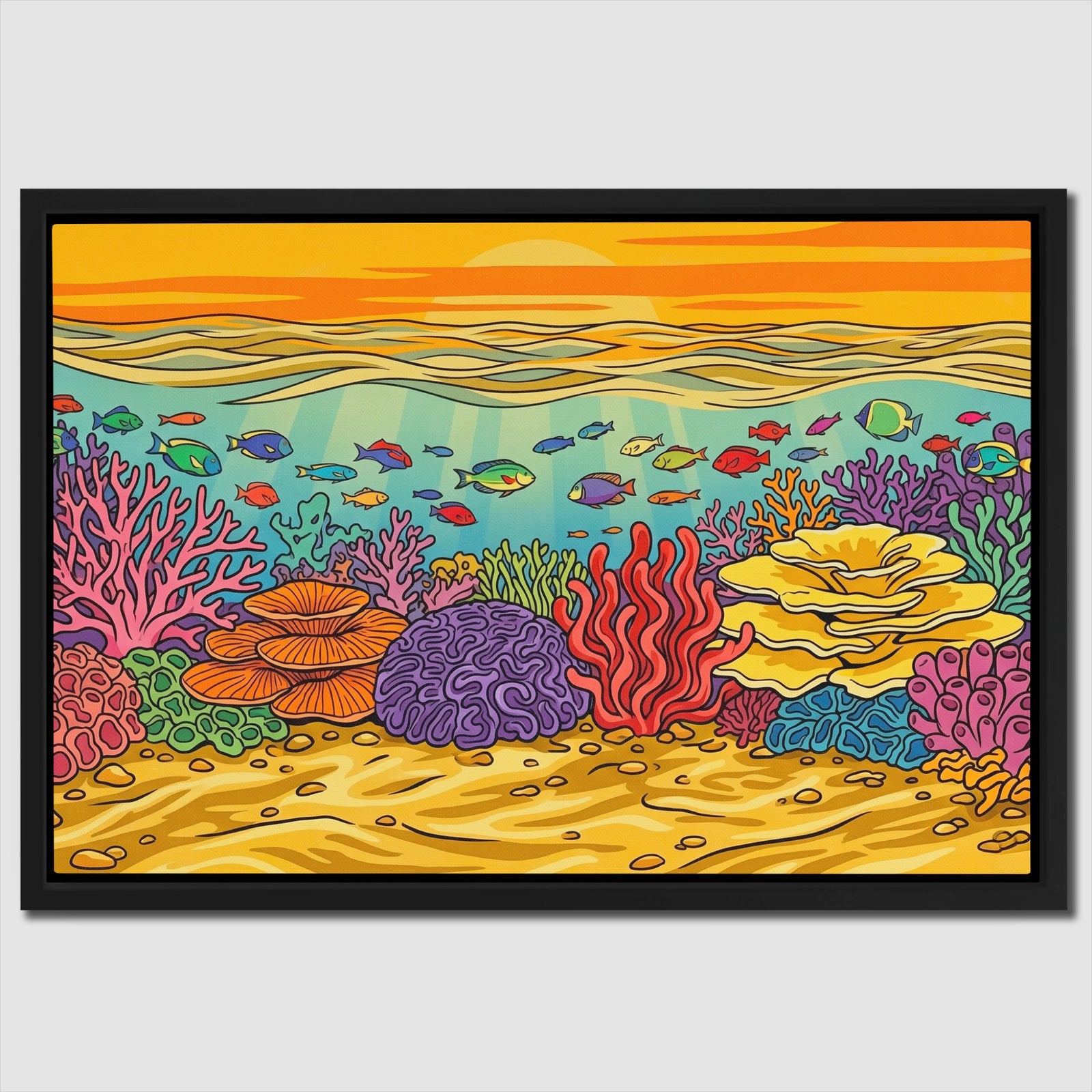 Tropical Waters Abundance — Tropical Waters Abundance Close Up Landscape 12
